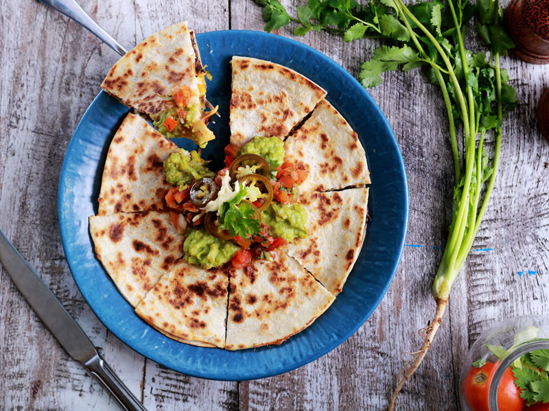 Eye Healthy Recipe: Three-Pepper Quesadillas