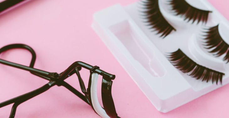 false eyelashes