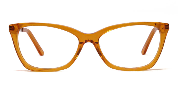 Grace G8076 Women's Frame, Front View, Orange