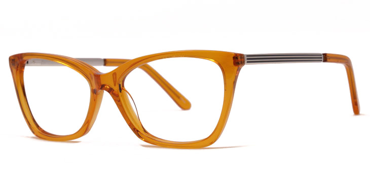 Grace G8076 Women's Frame, Side View, Orange