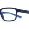 Nikevision 7092 Men's Frames, Navy Blue, Side View