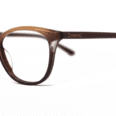 bebe BB5178 women's frame, brown gradient, side view